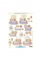 Reddycards 3D Bogen Moreheads Abendgebet 