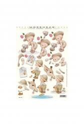 Reddycards 3D Bogen Moreheads Safari 