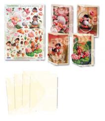 Reddycards 3D Bogen Nina & Marco Kinderszenen 2 