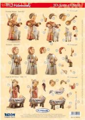 Reddycards 3D Stanzbogen M.I. Hummel Nr.16 