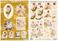 Reddycards 3D Stanzbogen Set Engel 