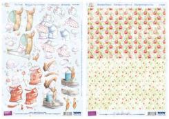 Reddycards 3D Stanzbogen Set Humphreys Corner Every Day 7 