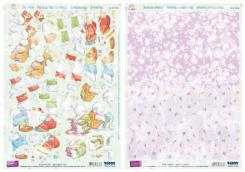 Reddycards 3D Stanzbogen Set Humphreys Corner Weihnachten 8 