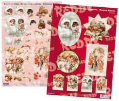 Reddycards 3D Stanzbogen Set weihnachtlich nostalgie 