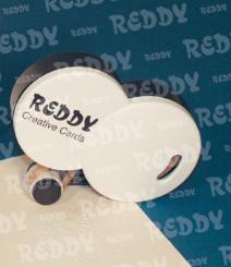 Reddycards Handabroller mit 10m Doppelseitigen Klebeband 