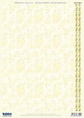 Reddycards Hintergrundpapier Rosen gelb 