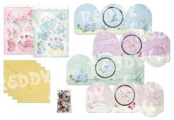 Reddycards Kartenset DeLuxe Schüttelkarten Blumen & Schmetterlinge 