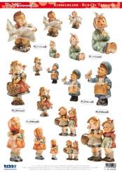 Reddycards Rubbeltransfers, M.I.Hummel A4 Diverse 