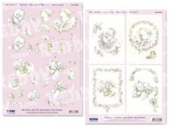 Reddycards Stanzbogen Set "Anlässe" Geburt/Taufe Babys 