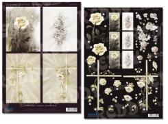 Reddycards Stanzbogen Set "Anlässe" Kondolenz Motive A6,B6 mit Golddruck 