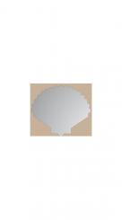 Rico-Design Reflections II Basics Spiegel - Jakobsmuschel 10x8,5cm 