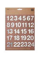 Rico-Design Reflections Spiegel Zahlenset 1-24 