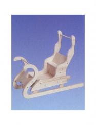 Rico Design  XXL Holzschlitten 