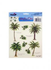 Rub-on transfers Palmen 
