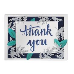 Spellbinders Stanz- und Prägeschablone Shapeabilities Blätter 3tlg. by Debi Adams 