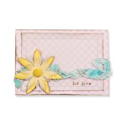 Spellbinders Stanz- und Prägeschablone Shapeabilitie Ausgefranste Blüten 2 tlg. by Tammy Tutterow 