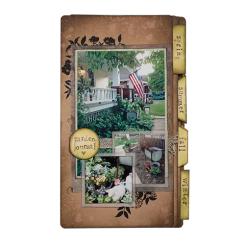 Spellbinders Stanz- und Prägeschablone Shapeabilitie Eingestellte Registrierkarte 5 tlg. by Tammy Tutterow 