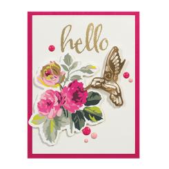 Spellbinders Stanz- und Prägeschablone Botanische Tiere 3tlg. by Stacey Caron 