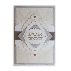 Spellbinders Stanz- und Prägeschablone Nestabilities Etiketten Zweiundfünfzig 5 tlg. by Stacey Caron 