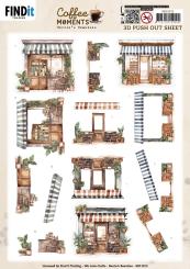 3D-Stanzbogen - Berries Beauties - Coffee Moments - Coffee Shop 