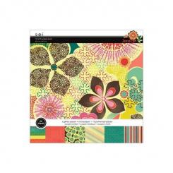 S.E.I. Paper pad Jocelyn 30,5x30,5cm /24 Bögen 