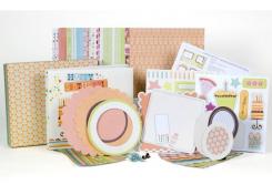 S.E.I. Scrapbook in a box Happy Day 20,3X20,3cm SET 