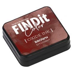 Findit Color Oxide Ink Stempelkissen Braun Braun