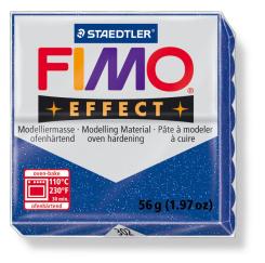STAEDTLER Fimo Effect 56g Glitter-blau Glitter-blau