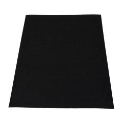 Sandras Bastelfilz / Filzplatten 3mm dick ~450 g/m² / 30x45cm - Stück Schwarz Schwarz