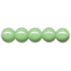 Sandras-Bastelladen Holzperlen Ø 8mm, 85 Stk., gebohrt Pistazie Pistazie