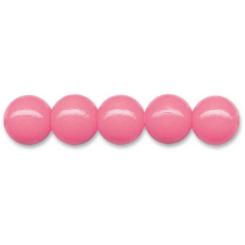 Sandras-Bastelladen Holzperlen Ø 8mm, 85 Stk., gebohrt Rosa Rosa