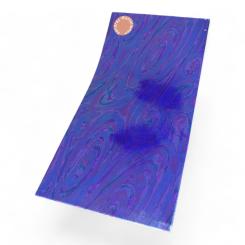 Sandras-Bastelladen - Irisierend - Kerzen Verzierwachsplatte - 200 x 100 x 0,5mm Violett Violett