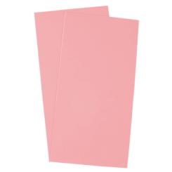 Sandras-Bastelladen Kerzen Verzierwachsplatten 2er Set - 200 x 100 x 0,5mm Rosa Rosa