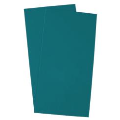 Sandras-Bastelladen Kerzen Verzierwachsplatten 2er Set - 200 x 100 x 0,5mm Türkis Türkis