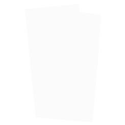 Sandras-Bastelladen Kerzen Verzierwachsplatten 2er Set - 200 x 100 x 0,5mm transparent Transparent