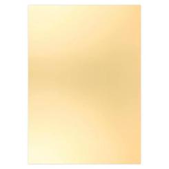 Sandras CardDeco Satin-Spiegelkarton DIN A4  250g/m²  - 6 Bögen Metallic Gold Metallic Gold