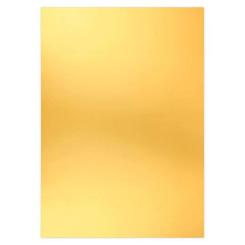 Sandras CardDeco Satin-Spiegelkarton DIN A4  250g/m²  - 6 Bögen Metallic Warm Gold Metallic Warm Gold