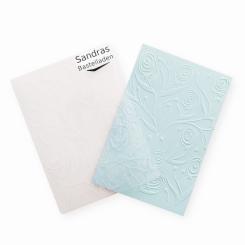 Sandras Embossing-Prägefolder/ -schablone 10,8x15cm Butterblume Butterblume
