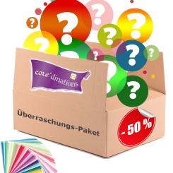 Sandras-Überrachungspaket Color Core Papier 30,5 x 30,5cm 180gr - 40 Blatt 