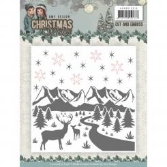 Schneide & Prägefolder – Amy Design - Christmas Wishes 