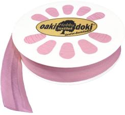 Schrägband / Einfassband Baumwolle Uni gefalzt 20m x 20mm 769-Dahlie 769-Dahlie