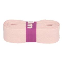 Schrägband / Einfassband Baumwolle Uni gefalzt 3m x 12mm 717-Zartrosa 717-Zartrosa