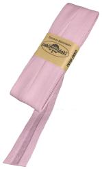 Schrägband / Einfassband Baumwolle Uni gefalzt 5m x 20mm 748-Rosa 748-Rosa