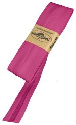 Schrägband / Einfassband Baumwolle Uni gefalzt 5m x 20mm 795-Cyclam 795-Cyclam