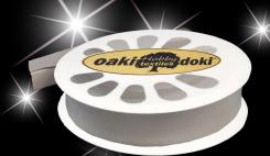 Schrägband / Einfassband Reflex Silber gefalzt 30m x 20mm 