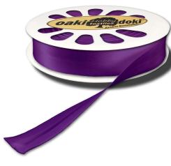 Schrägband / Einfassband Satin gefalzt 20m x 20mm 183-Violett 183-Violett