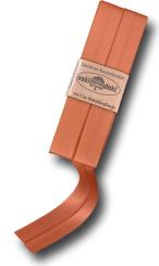 Schrägband / Einfassband Satin gefalzt 2m x 20mm 693-Orange 693-Orange