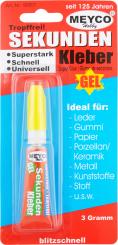 SekundenKleber Gel 3g Tropfrei 