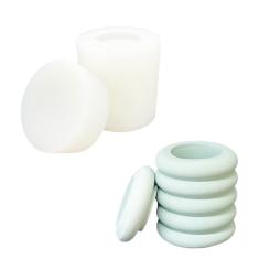 Silikon Gießform Baumkuchentopf mit Deckel 8,3cm x 9,8cm 