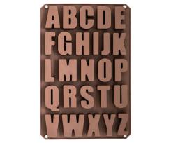 Silikon Gießform Buchstaben Alphabet , Höhe: ca. 5,5 cm 
